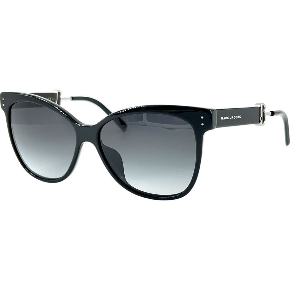 Marc Jacobs MARC 130S Womens Sunglass 8079O Black w Gray Gradient